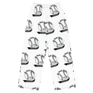 No Basic Pitches All-over print unisex wide-leg pants