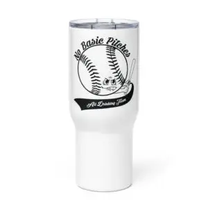 No Basic Pitches Travel Mug with Handle